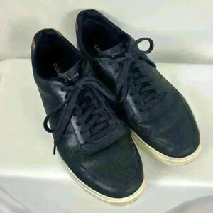 Navy Cole Haan Dress Shoes